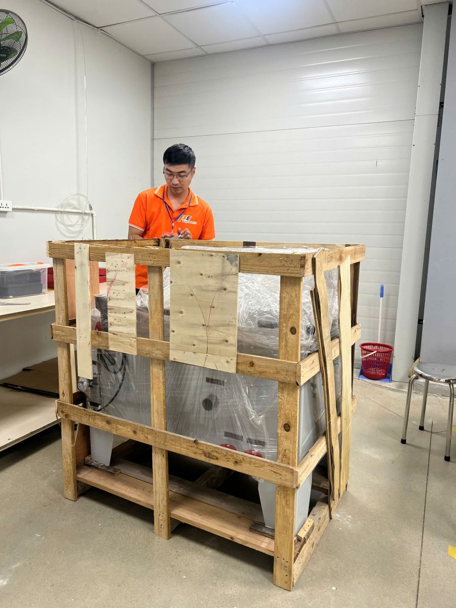 Khui thùng chứa tủ thử nghiệm phun sương muối