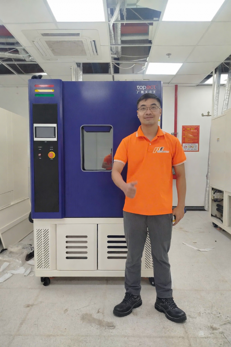 Bàn giao tủ thử nghiệm nhiệt ẩm