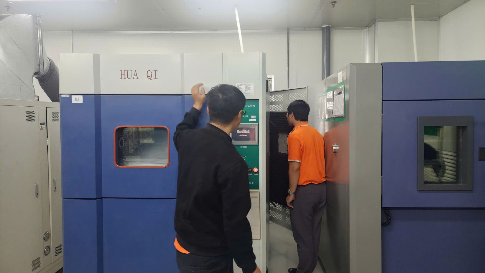 Kiểm tra tủ thử nghiệm sốc nhiệt tại hiện trường