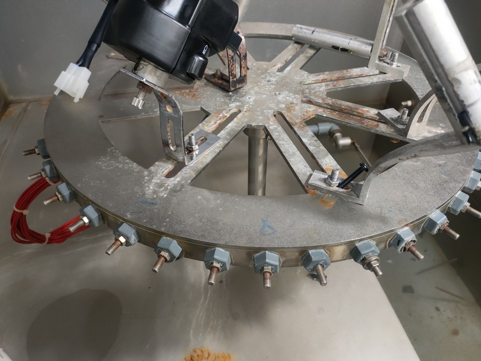 Hệ thống vòi phun của tủ thử nghiệm nước