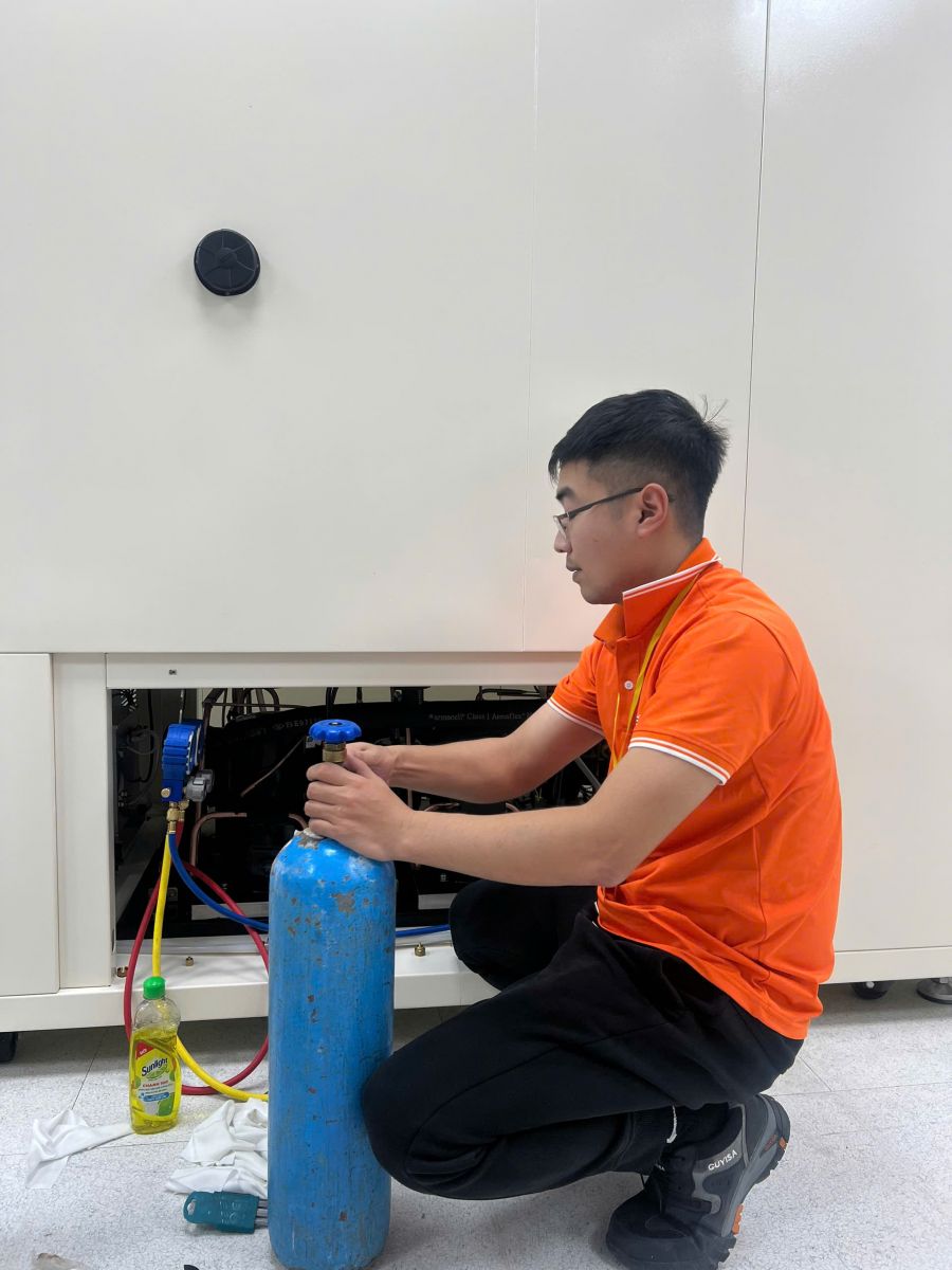 Kiểm tra rò rỉ bằng khí Ni tơ