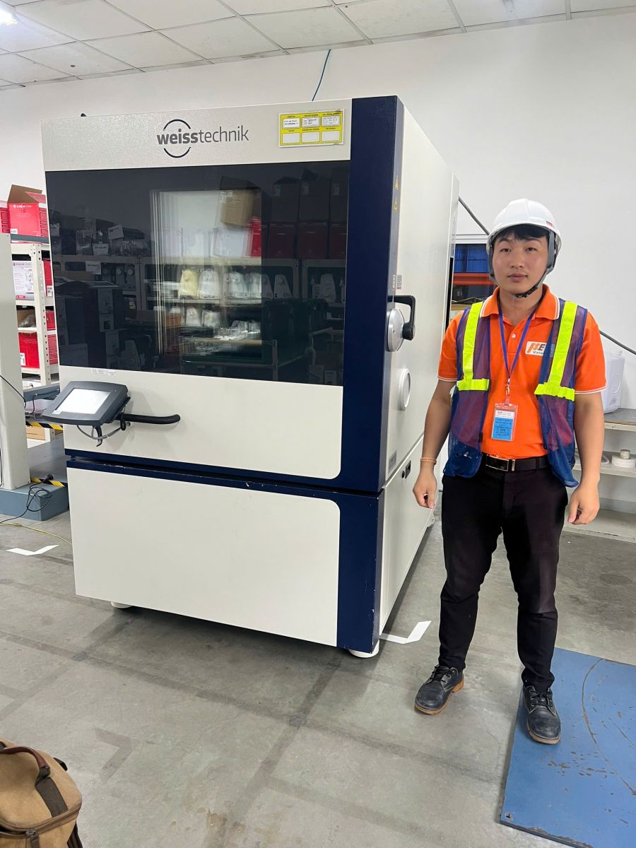 Kiểm tra on-site tủ thử nghiệm nhiệt ẩm Weiss Technik