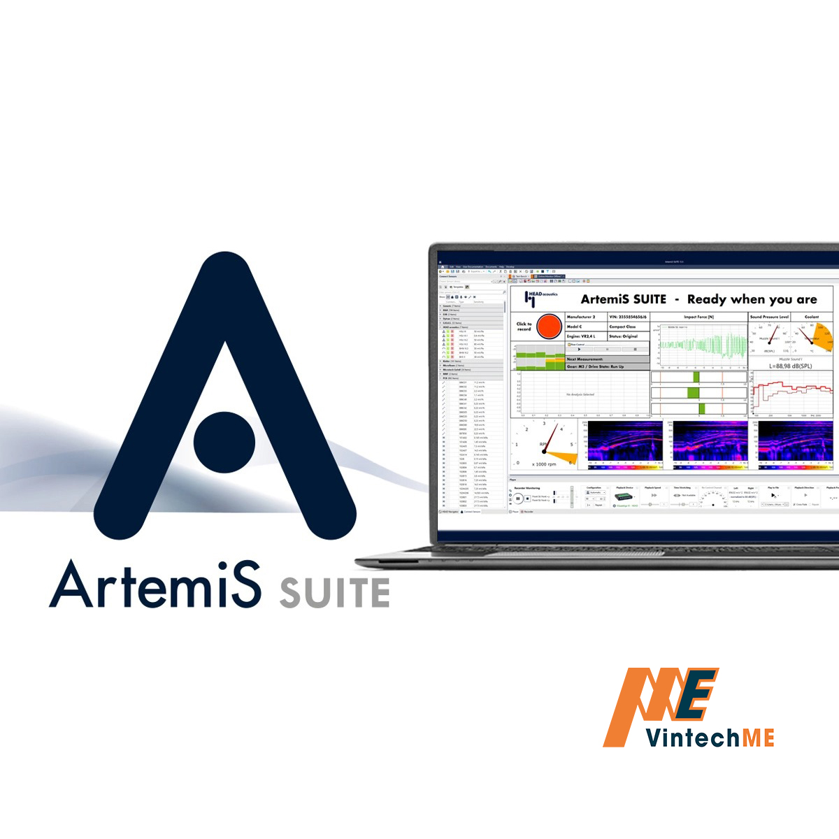 Phần mềm phân tích đánh giá rung động và tiếng ồn - ArtemiS SUITE 