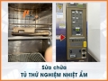 Repairing an ETAC temperature and humidity test chamber with humidity display error in Phú Thọ