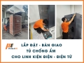 Lắp đặt và hướng dẫn vận hành tủ chống ẩm bảo quản linh kiện điện - điện tử