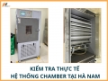 Kiểm tra sửa chữa tủ thử nghiệm môi trường (environmental test chamber) tại Hà Nam