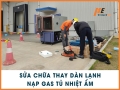 Sửa chữa thay thế dàn lạnh và nạp gas cho tủ thử nghiệm nhiệt ẩm